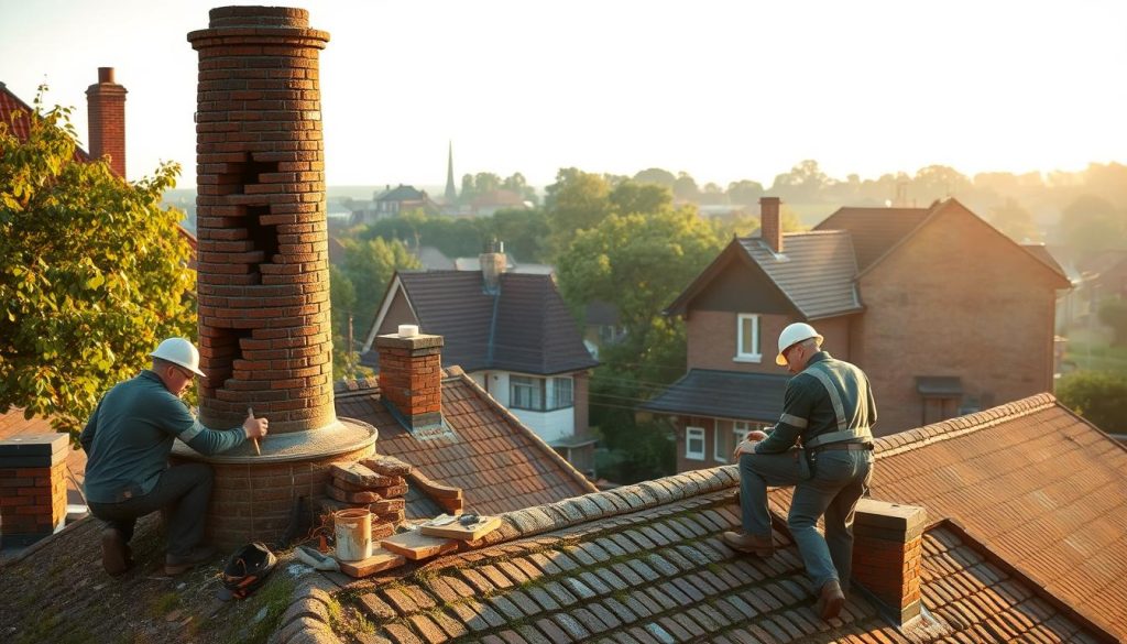 Schoorsteen renovatie Zwijndrecht
